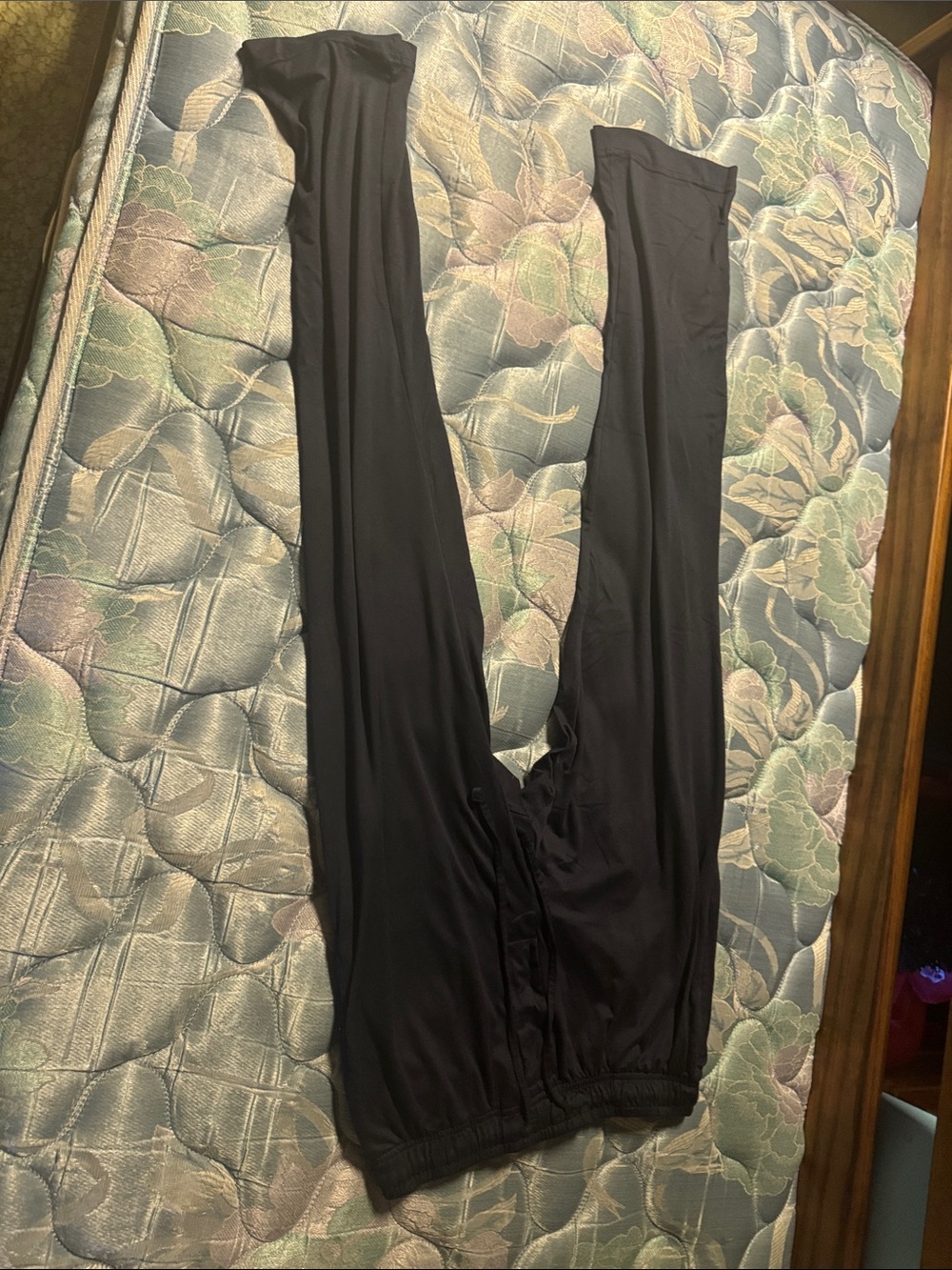 Hanes Black Women's Leggings with Wide Legs